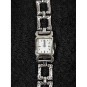 Vintage Hamilton Women's Watch 10k Gold Filled Manual Wind Hadley Bamboo Band